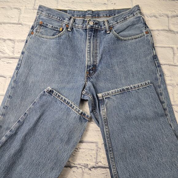 Levi's 550 Men's Jeans Red Tab Straight Leg 100% Cotton 2014 size 34 - Picture 8 of 16